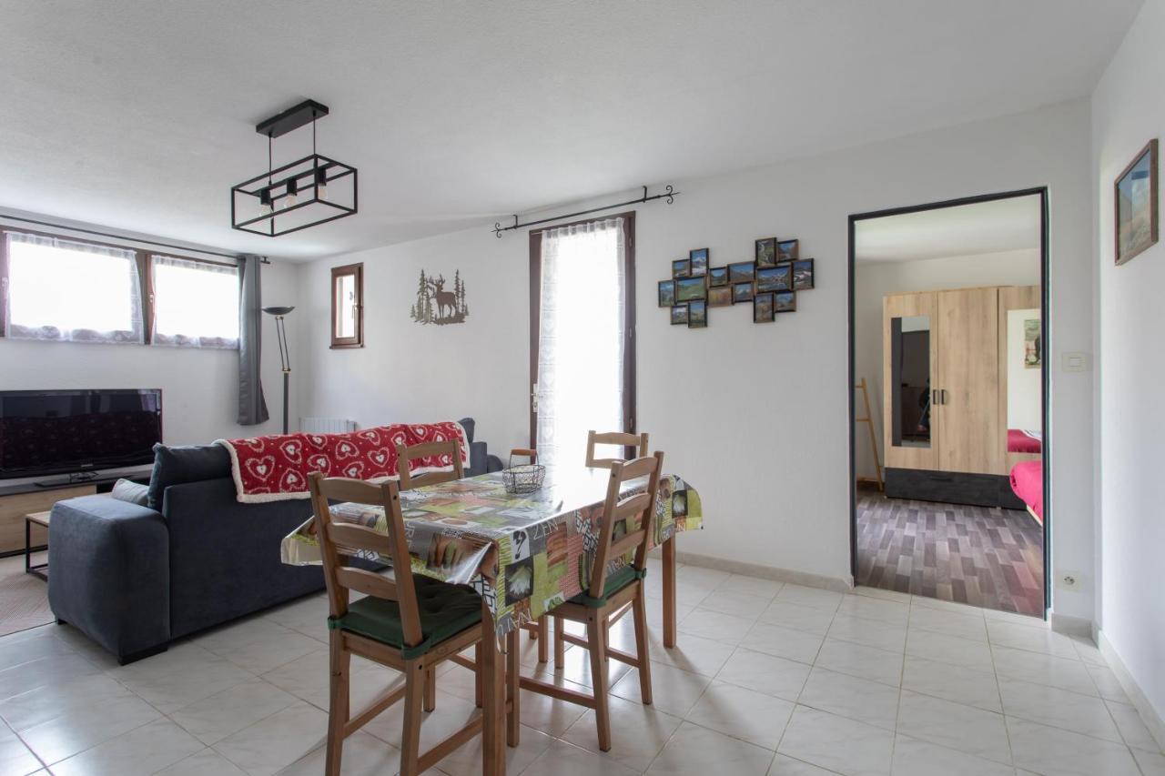 Les Arolles - Appartement Vue Sur La Montagne Saint-Léger-les-Mélèzes Kültér fotó