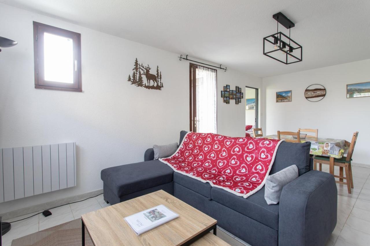 Les Arolles - Appartement Vue Sur La Montagne Saint-Léger-les-Mélèzes Kültér fotó